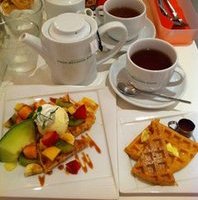 フルーツワッフル