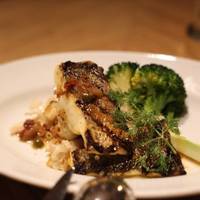 シェフおすすめの本日のお魚料理(スズキの…