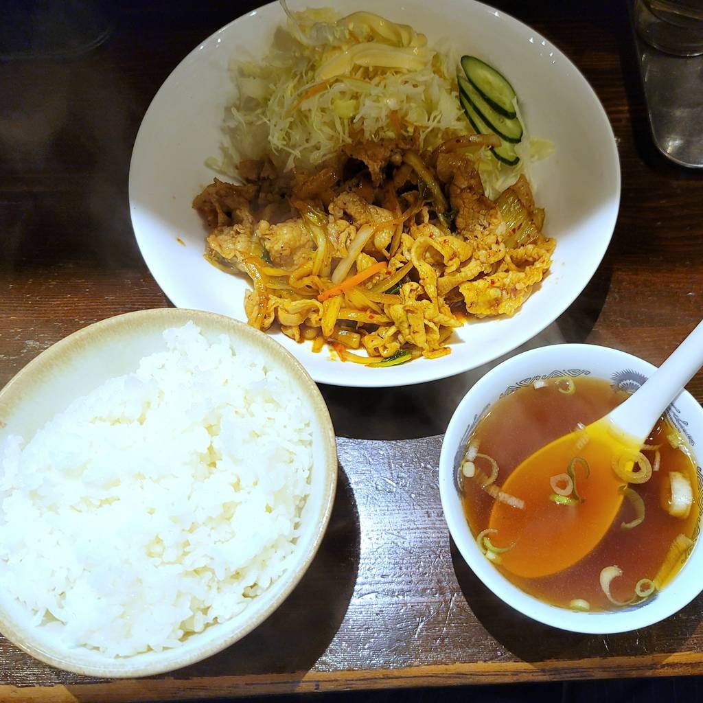 豚キムチ定食