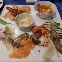 前菜のプレート