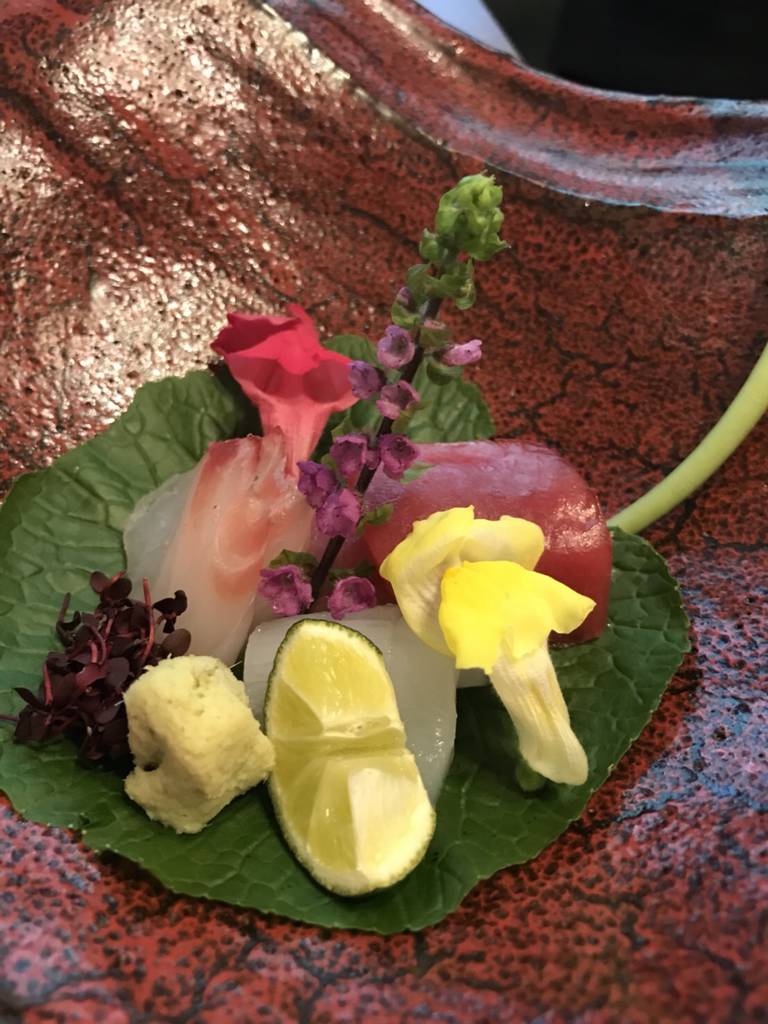 お造り三種盛り合わせ