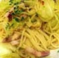 キャベツのペペロンチーノ