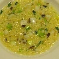 平目と小松のリゾーニ