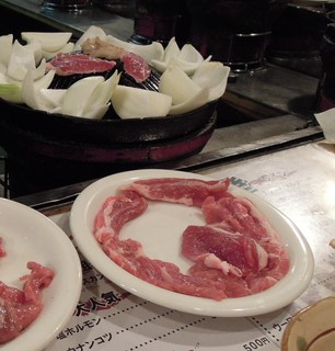 生ラム塩ジンギスカン