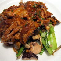 国産豚とキノコのトマト煮