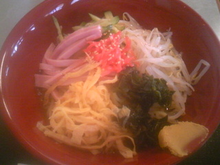 五目冷やし中華