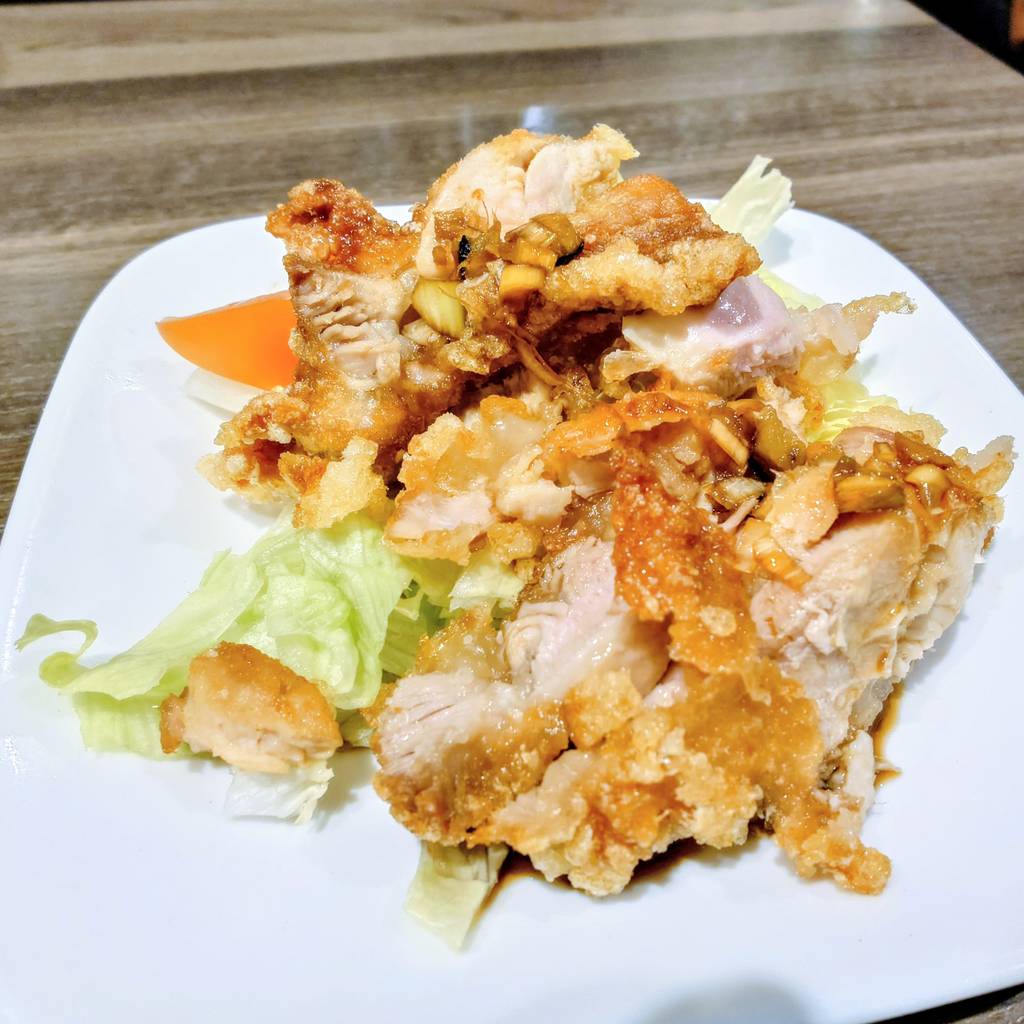 黒酢油淋鶏　ＪＵＳＴ　ＳＩＺＥ