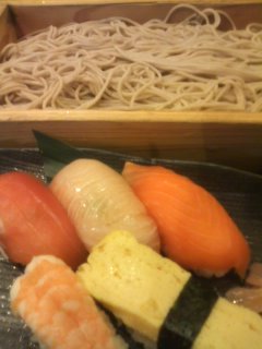 江戸前蕎麦セット