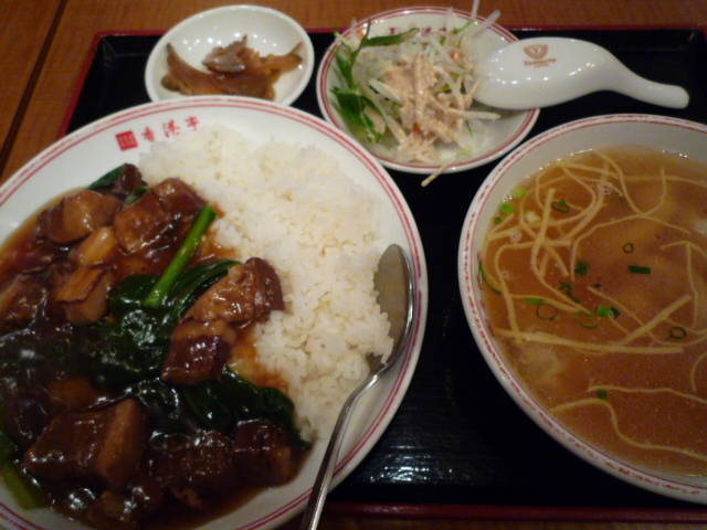 角煮あんかけご飯