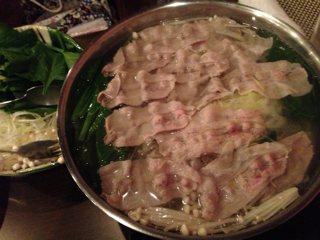 黒豚しゃぶしゃぶ