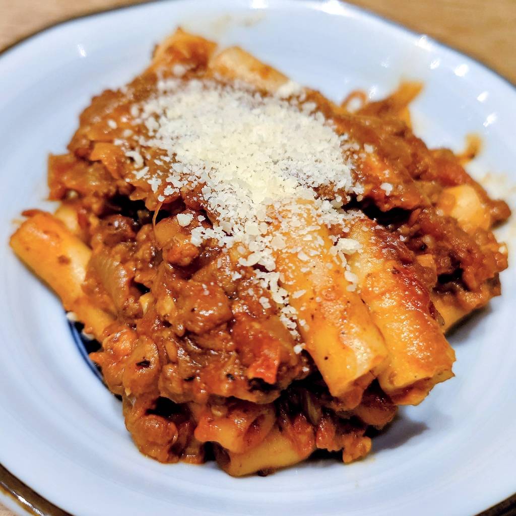 マカロニ ミートソース