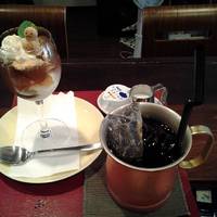 わらびもちのアラモード