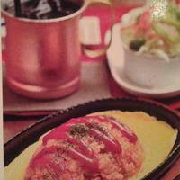 鉄板オムライス