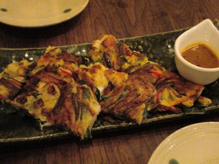 魚介と野菜たっぷりチヂミ