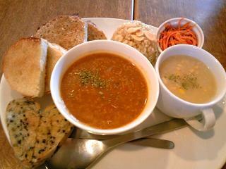 トマトとあわのカレープレート