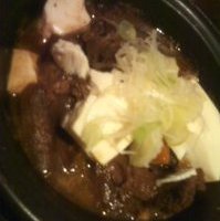 牛スジ肉のどて焼き