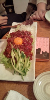 かつおのユッケ