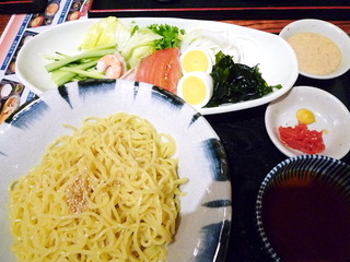 冷しサラダつけ麺