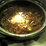 牛スジと根野菜のとんがらし煮