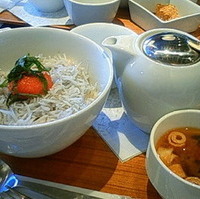 しらすと明太子どんぶり