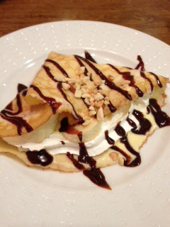 バナナクレープ