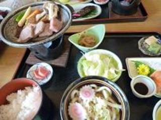 朴葉味噌ステーキ定食