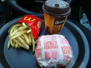 マックランチ（タブルチーズバーガー）