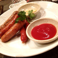 ソーセージ５種盛り