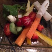 彩り野菜のバーニャカウダー