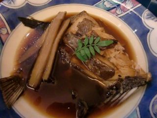 鰈の煮付け