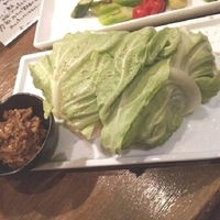 春キャベツの肉味噌マヨネーズ