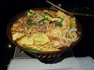 牛モツと牛バラのスタミナ焼き