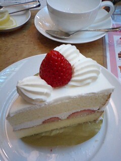 苺のショートケーキ
