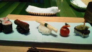 野菜のにぎり寿司