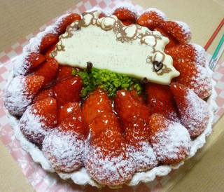 イチゴのタルト