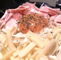 カルボナーラもんじゃ