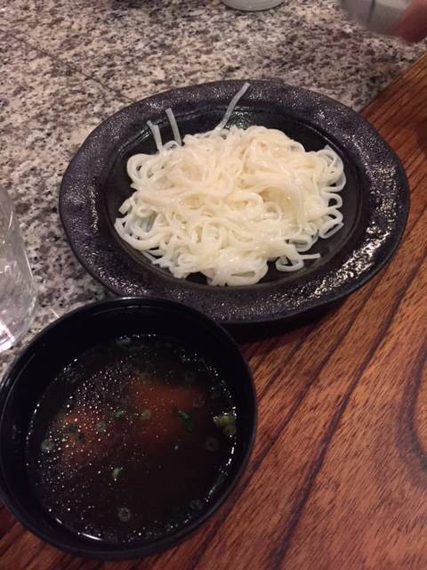 鴨汁の稲庭うどん