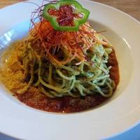 酵素トマトのバジルのパスタ