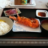 伊勢エビウニ焼き定食