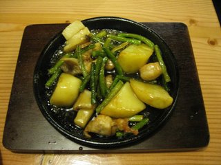 鶏のコンソメバター炒め