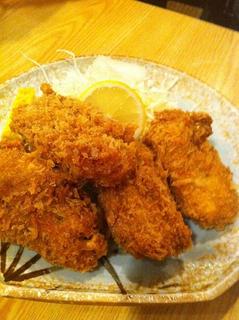 カキフライ定食