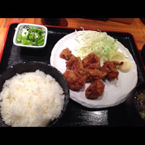 唐揚げ定食