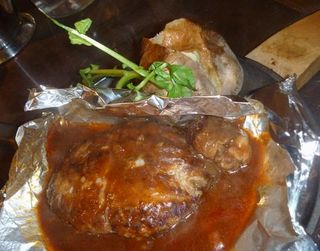 つばめ風ハンブルグステーキ