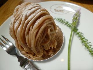 渋皮栗のモンブラン