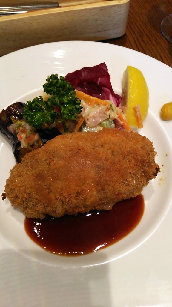 黒毛和牛100%ビーフハンバーグカツレツ