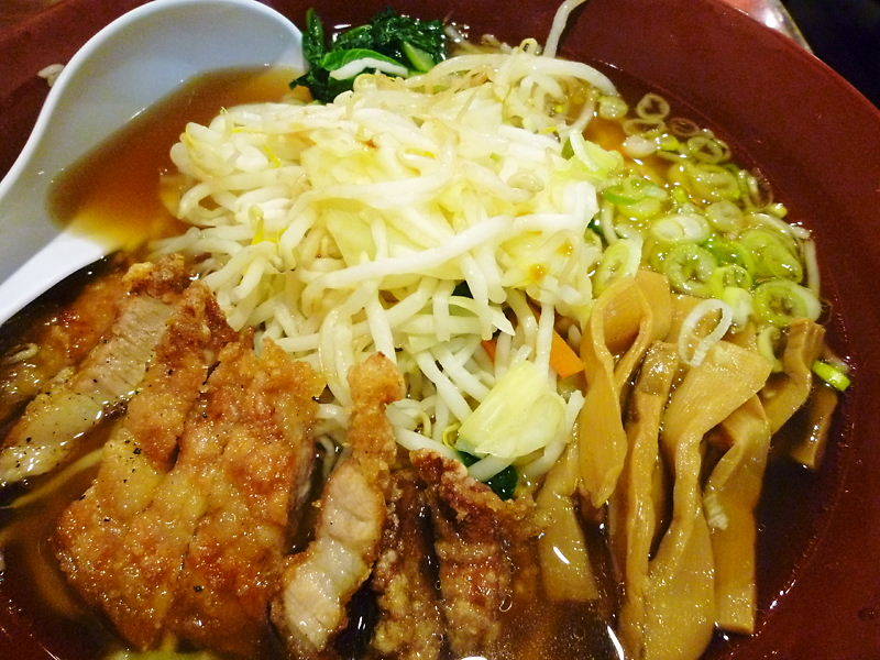 野菜排骨麺