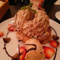 パンケーキ「モンブラン」