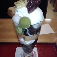 黒糖シフォンパフェ