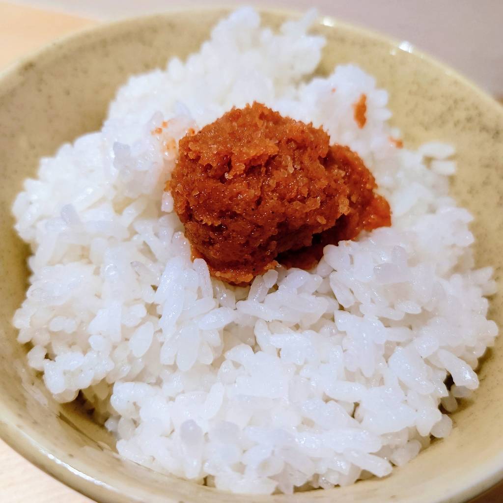 めんたいこごはん