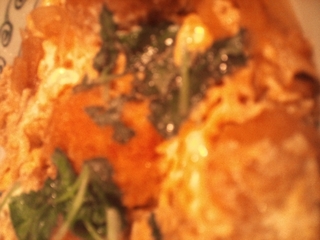 牡蠣の玉子とじ丼